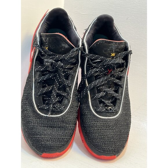 Nike LeBron 20 Trinity Mens Size 10.5 Black University Red Gold DJ5423 001 - Picture 11 of 16